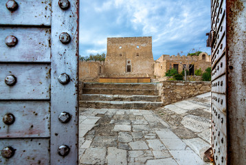 View of the historic venetian fort of Kazarma, Sitia, Crete