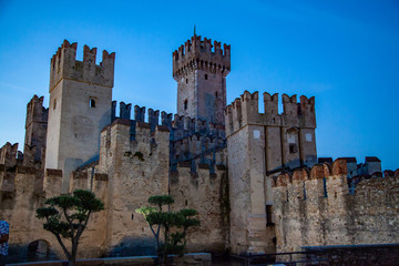 Burg in Sirmione am Gardasee
