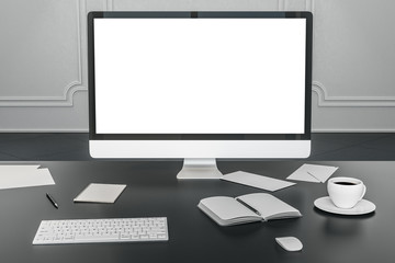 White blank screen