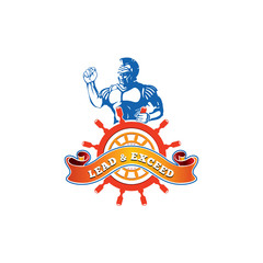 Fototapeta premium Business Logo vector template eps for your company, industry purpose ready to use