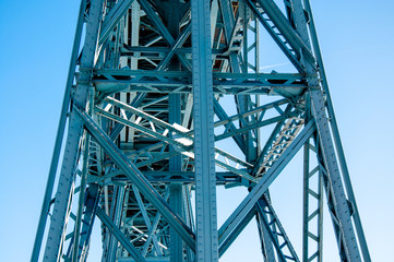 Naklejka premium Eisenbahn Viadukt Brücke - Markersbach Schwarzenberg Erzgebirge Sachsen 