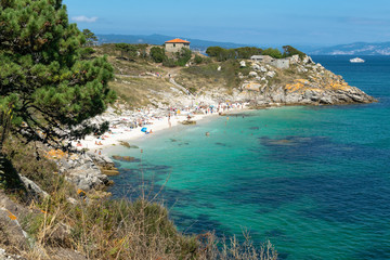 Cies Island Landscapes Vigo Spain