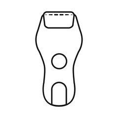 Vector illustration of razor and electric symbol. Set of razor and modern stock symbol for web.