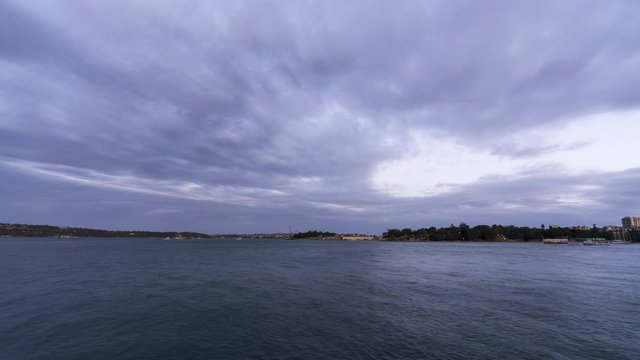 sunset over the sea