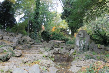 Autumn in the Sea garden of Varna (Bulgaria)