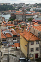 Fototapeta na wymiar Streetscape from Port, Portugal