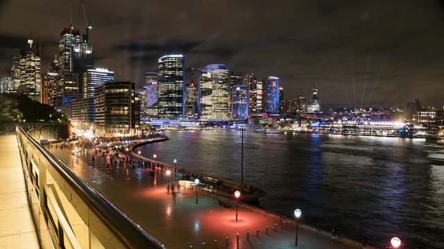 Vivid lights Sydney