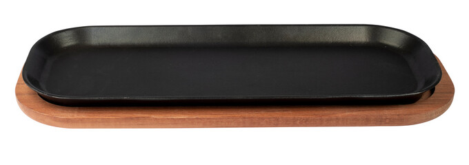 Hot fajita service plate