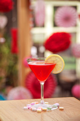 Tasty cocktails in the park celebration