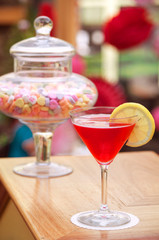 Tasty cocktails in the park celebration