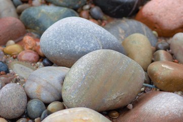 pebbles on the beach
