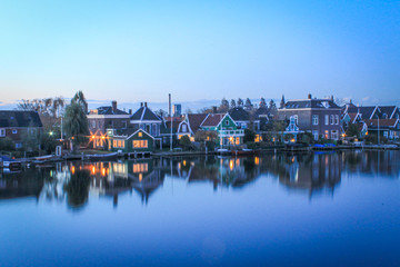 Fototapeta premium City on water