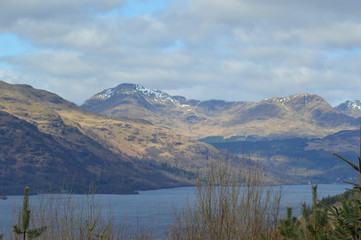 lake in the mountains