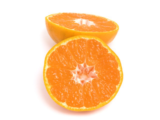 カットしたミカン