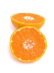 カットしたミカン