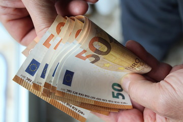 Banconota da 50 Euro - ricchezza
