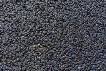 Texture of the new asphalt road for background