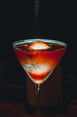 Evening cocktail at the lounge