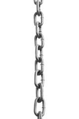 Fototapeta premium chain isolated on white background