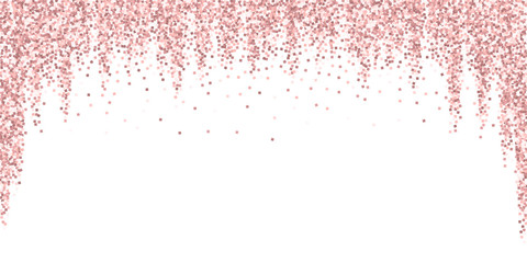 Pink gold glitter luxury sparkling confetti. Scatt