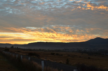 Cielo nublado
