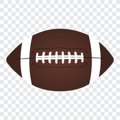 American football ball, vector illustration. © Vectorry