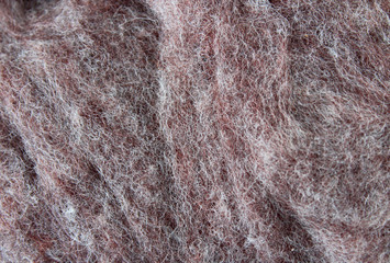 Brown sheep wool rough nature background