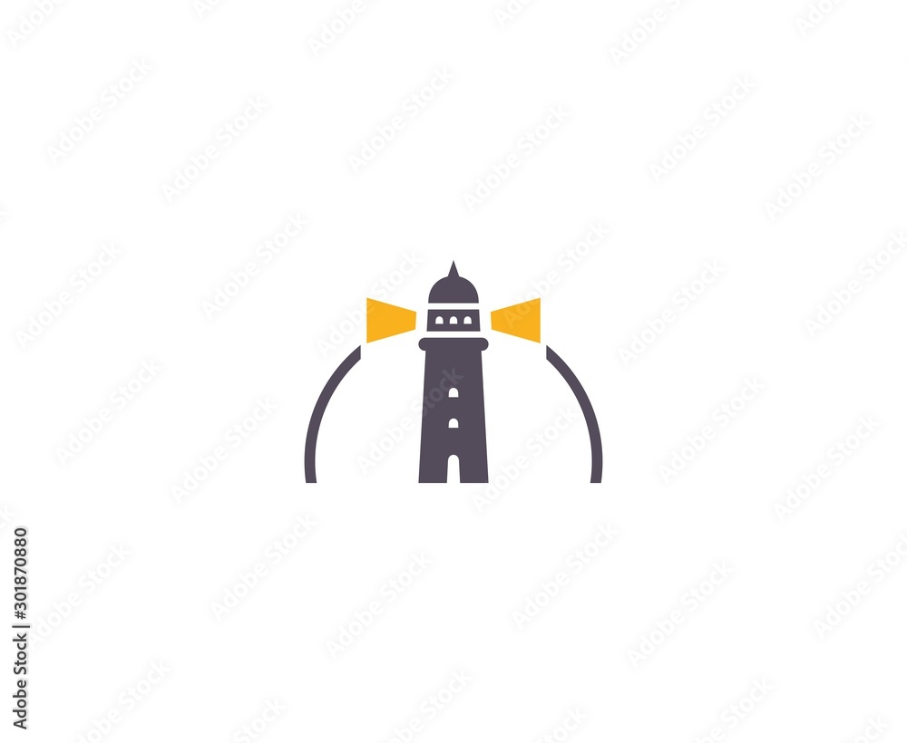 Sticker Lighthouse logo