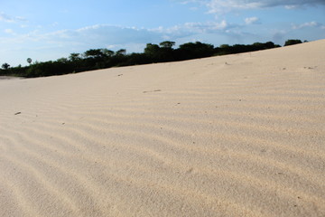 footprints in sand