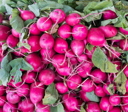 Fresh Produce For Sale At A Local Farmers Market In St. Pete Beach, Florida.