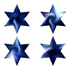 Obraz premium Colored background in the form of a shape.