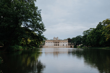Royal Palace on the Water in Lazienki Park, Warsaw