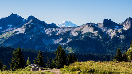 Hiking views in the Pacific Northwest