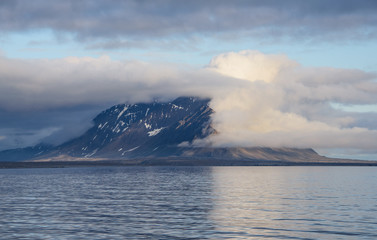 Scenic view of NY Alesund