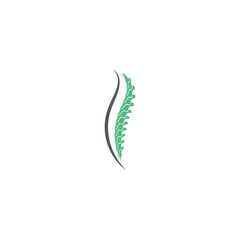 Spine diagnostics symbol