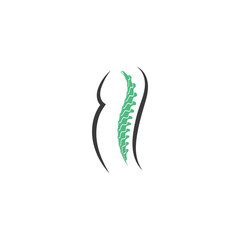 Spine diagnostics symbol