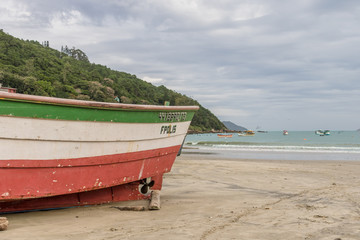 boat at the beach