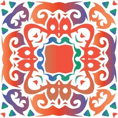 Antique talavera tiles patchwork.