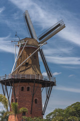 old dutch windmill