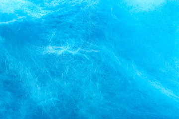 Texture of cotton candy, closeup