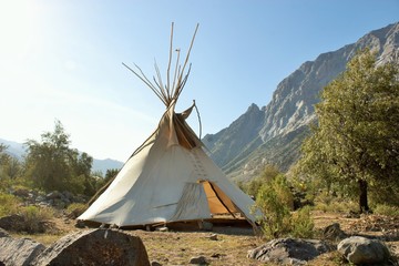 Tipi en la montaña © William