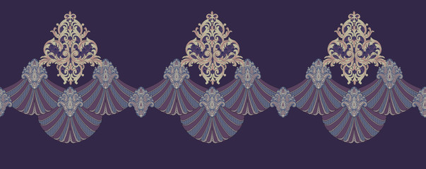 Exquisite border design, border pattern