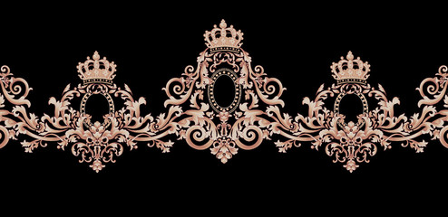 Exquisite border design, border pattern