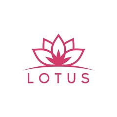 beauty lotus logo, icon and template