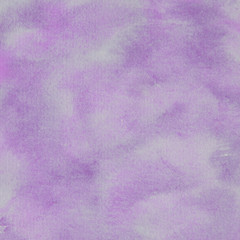 Watercolor abstract purple background