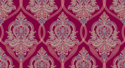 Classic paisley pattern, wallpaper pattern