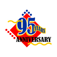 Anniversary Modern Stamp Seal for Birthday Wedding Party