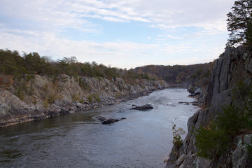 Great Falls Nationalpark im Herbst