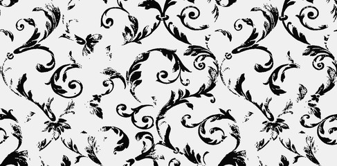 Wallpaper patterns, background design, textile and clothing patterns