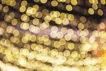 Abstract blurred lights